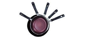 Premium Modern Korean Design Aluminum Frying Pan Induction <b>Cooktops</b> Multi-Size Cookware - Product Image 2