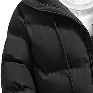 Blouson matelassé pour homme – Vente en gros – Blouson d'hiver imperméable coupe-vent épais – Longue veste décontractée à fermeture éclair pour homme - Product Image 4
