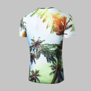 OEM Offre Spéciale respirant surdimensionné T-shirt de sport Logo personnalisé Polyester coton Sublimation solide chaud Designer T-shirt blanc - Product Image 4