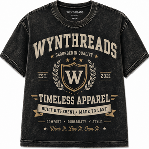 T-shirt tricoté pour homme, délavé à l'acide, 100% coton, col rond côtelé, coupe classique, manches courtes, haute qualité, logo personnalisé, vente en gros - Product Image 3