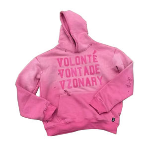 Sudadera con Capucha de Invierno, 100% Algodón, Gruesa, Unisex, Talla Grande, con Forro Polar, Logotipo Personalizado, Calidad Premium, Ropa Urbana - Product Image 1