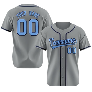 Maillot de baseball d'hiver personnalisé avec boutons, écologique, séchage rapide, nom, numéro, logo d'équipe, pour hommes, femmes, garçons, OEM, ODM, vente en gros - Product Image 6