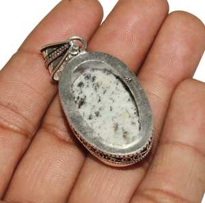 Pendentif en pierre précieuse de jaspe K2 naturel, bijoux en cristal faits à la main, pierre de guérison, fournisseur en gros - Product Image 2