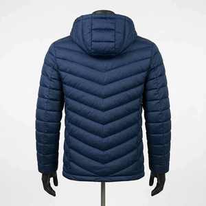 Women's <b>Quilted</b> Jacket Solid Color Hooded Full Sleeve Zipper Closure Winter Warm Polyester <b>Wadding</b> Regular Length - Product Image 1