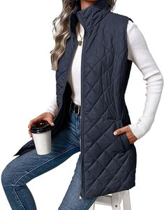 Gilet matelassé léger et isolant pour femme, fabricant OEM, logo personnalisé, veste sans manches matelassée pour femme, vente en gros - Product Image 4