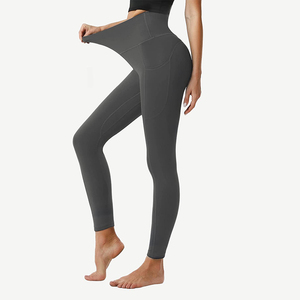 Ladies Athletic <b>Leggings</b> High Rise Workout Tights Comfortable Fitness Wear for Exercise and Training - Product Image 3