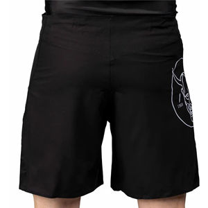 Men's <b>Black</b> <b>Board</b> Shorts With White Dragon Print Quick Dry Elastic Waist Mid Rise Casual Sport Shorts - Product Image 4