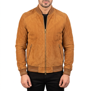 Vestes en daim à marque privée pour les marques, vente en gros, coupe personnalisée, vêtements d'extérieur en daim doux, tailles US, faible MOQ - Product Image 1