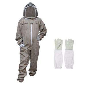 100% Cotton <b>Bee</b> Keeping <b>Suits</b> | Full Body Protection <b>Suits</b> | 3 Layer Ventilated <b>Bee</b> Keeper <b>Suits</b> with OEM ODM Service - Product Image 5