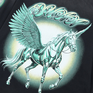 New Printed Pattern Vintage DUAA Long-Sleeve T-Shirt - Oversized Street Rock Style <b>for</b> Men and Women - Product Image 2
