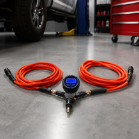 MAISOON MS-TB01C Off-Road Digital Tire Inflator & Deflator with High Precision Pressure Gauge Dual Hose 1 Year Warranty