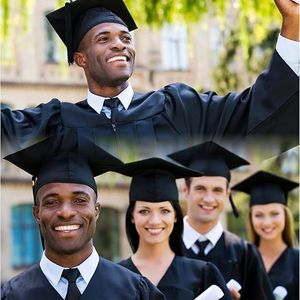 Cappello da laurea opaco unisex per adulti con nappa e ciondolo anno 2025 per scuole superiori e programmi di laurea/magistrali - Product Image 2