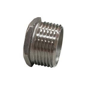 บูชหกเหลี่ยมสแตนเลสแบบกำหนดเองคุณภาพสูง บรรจุภัณฑ์พิเศษ สำหรับงาน OEM/ODM อุปกรณ์ท่อประปา หล่อขึ้นรูปเรียบเนียน - Product Image 4