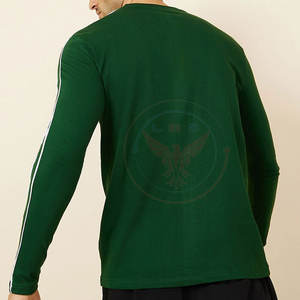 Camisetas de Manga Larga para Hombre, Cuello Redondo, Ligeras, de Poliéster/Algodón Resistente, Secado Rápido, Ecológicas, Más Vendidas - Product Image 2