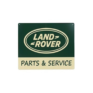 Plaque Métallique Rectangulaire Vintage Land Rover Parts & Service Effet Vieilli Vert Décoration Murale pour Atelier de Réparation Automobile et Garage - Product Image 4
