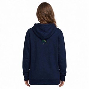 Sudadera con Capucha para Mujer NEXTEX, Estampado de Fase Lunar, Geométrica, con Bolsillo Canguro y Cordón Ajustable, Informal - Product Image 3