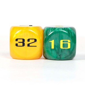 Dados de Resina Plástica Grabados Personalizados para Juegos D&D, Dados de 6 Caras de 12mm, 16mm, 19mm, 22mm, Venta al por Mayor para Fabricantes - Product Image 4