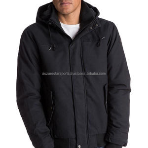 Chaqueta Varsity de Lana Más Vendida, Cuello Alto, Ligera, Resistente al Viento, Cierre de Cremallera, Colores Personalizados - Product Image 6