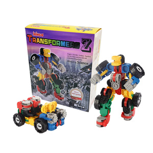 [iringo] IRINGO TRANSFORMER Z, Juego de 61 Piezas de Bloques de Construcción Encajables STEM, Robot Educativo y Creativo - Product Image 1