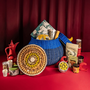Vietnamese Woven Seagrass Gift Baskets with Lid Luxury Gift <b>Box</b> for Ramadan Eid Holiday <b>Nice</b> Price - Product Image 3