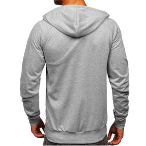 Veste à capuche zippée personnalisée pour homme, en polaire douce, vêtements de sport, sweat-shirt d'entraînement, fabrication OEM, marque privée, usine - Product Image 4