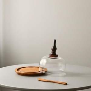 wood <b>cake</b> stand acrylic dome wooden <b>cake</b> stand with acrylic <b>cover</b> <b>cake</b> display stand wedding <b>cake</b> stand gold <b>cake</b> pedestal stand - Product Image 6