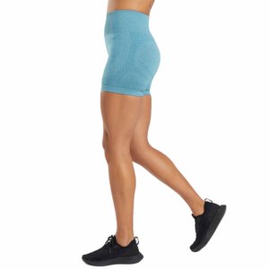 Shorts de sport taille haute en tricot 100 % coton pour femme, respirants, séchage rapide, taille élastique, style streetwear - Product Image 2