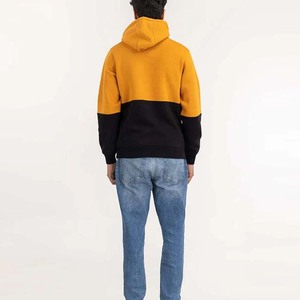 Diseña Tu Propio Logotipo, Sudaderas con Capucha para Hombre de Alta Calidad, 100% Algodón, Sudaderas con Capucha para Hombre de Invierno, Color Amarillo y Negro - Product Image 2
