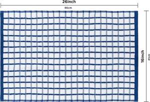 Paños de Cocina Clásicos Blancos Premium, Tejidos, Resistentes, Absorbentes, de Microfibra, 250gsm, Ecológicos, de Secado Rápido, 16x26 (Azul) - Product Image 3