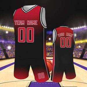 Custom Red Polyester <b>Basketball</b> Jersey Set <b>for</b> <b>Kids</b> Boys Girls Training Uniform Breathable Sports Shorts <b>Kit</b> Printed Team Name - Product Image 1