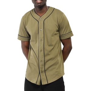 Wholesale Bulk Custom Baseball Jerseys Heat-Transfer Printing Breathable Moisture Wicking Quick Dry Performance Personalized - Product Image 1