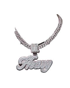 Joyería personalizada de Hip Hop Iced Out Men Hiphop Charms, colgante de nombre personalizado para hombre en chapado en oro, tamaño y forma personalizados, piedra VVS - Product Image 1