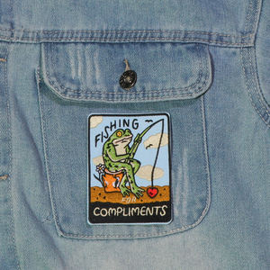 Custom Embroidery Patch Wholesale Woven Badge Iron On Sew On Applique Personalized Embroidered Patches for Clothing Caps <b>Jackets</b> - Product Image 6