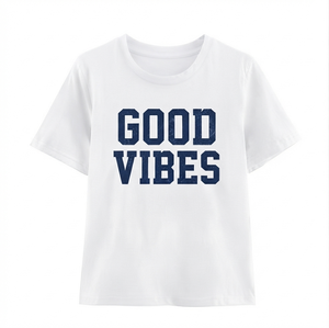 Camiseta de Verano Informal para Mujer, Estampada, Corte Regular, Manga Corta, de Alta Calidad, con Estampado de Letras y Logotipo Personalizado, del Mejor Fabricante - Product Image 5