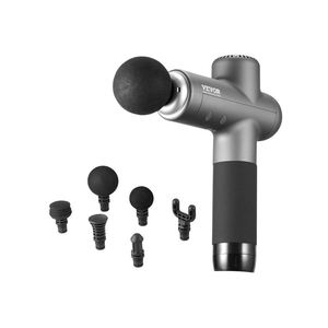 Pistolet de massage sportif professionnel personnalisé avec logo, 6 têtes de massage, massage des tissus profonds, massage des fascias musculaires - Product Image 3