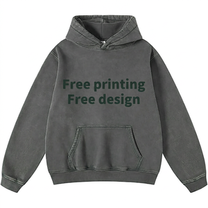Sudaderas con Capucha para Hombre de Primera Calidad MKB'S, las Más Vendidas al por Mayor, con Lavado Ácido, Tallas Grandes, Ropa de Moda - Product Image 3