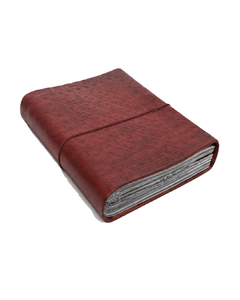 Wholesale Handmade Leather Elephant Diary Dual Elephant Embossed Handmade Leather Journal Artistic Leather Journal - Product Image 3