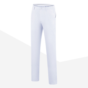 Pantalones Chinos de Golf Personalizados de Alta Calidad para Hombre, Corte Ajustado, Elásticos, 100% Algodón, Cierre de Botón, Estilo Casual y Elegante - Product Image 5
