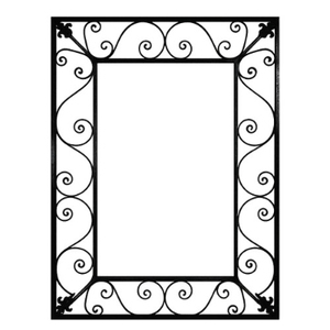 Indian Supplies Iron Metal <b>Photo</b> <b>Frame</b> <b>Black</b> Finish Perfect For Home Gallery Walls Living Rooms Tabletop Decor Picture <b>Frames</b> - Product Image 1