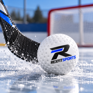Ballons de hockey sur glace personnalisés, entraînement professionnel, ballon de hockey durable, ballon de sport, fabricant et fournisseur OEM ODM en gros - Product Image 4
