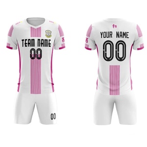 Haute qualité 100% Polyester Sublimation maillots de Football nouveauté uniformes de Football usine personnalisable vêtements de Football - Product Image 3