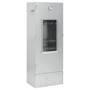 17.5 \ "x11.4 \" x43.3 \ "pentole da esterno in acciaio zincato BBQ forno fumatore con trucioli di legno - Product Image 3