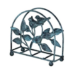 New Selling Minimalist Design Matte <b>Black</b> Powder Coated Finished Iron Napkin Holder For Outdoor Dining Restaurant Tableware - Product Image 2