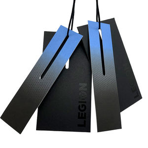 New Design Customize Luxury UV Garment Swing <b>Tags</b> Apparel Hanging Label Paper Custom Garment hang <b>Tag</b> Custom <b>Tag</b> for Clothing - Product Image 5