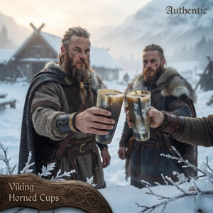 Cuenco Vikingo para Beber, Ecológico, de Cuerno de Búfalo Pulido, Forma Natural, para Cerveza - Product Image 5