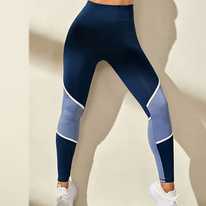 Leggings de sport taille haute pour femme, doux, pour yoga, fitness, séchage rapide, avec logo personnalisé. - Product Image 1