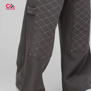 2026 Regular Fit Straight Casual Printed Design Side Pockets <b>Men</b> <b>Baggy</b> <b>Trousers</b> Polyester Cotton Waterproof Canvas Quick Dry - Product Image 5