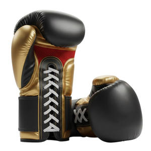 Guantes de Competición de PU de Alta Calidad en Dorado y Negro, Diseño Moderno, para una Protección y Comodidad Mejoradas, del Mejor Proveedor - Product Image 1