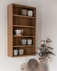 Portavasos con Forma de Árbol de Bambú, Diseño Minimalista, Soporte de Almacenamiento de Tres Niveles para Sala de Estar - Product Image 3