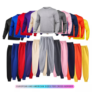High Quality 100% Polyester Custom Hoodie Set USA Size Men's <b>Tracksuit</b> for Sublimation Printing - Product Image 1